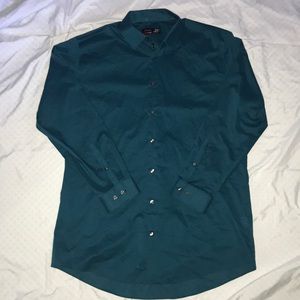 Men’s Forest Green Dress shirt